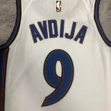 2023/24 Wizards AVDIJA #9 White Retro NBA Jerseys