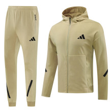 2025 Nk~ Khaki Zipper Jacket Tracksuit