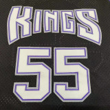 1998/99 KINGS WILLIAMS # 55 Black Mitchell Ness Retro Jerseys 刺绣