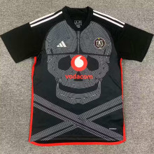 2023/24 Orlando Pirates Black Fans Soccer Jersey 奥兰多海盗