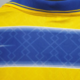 1998-1999 Parma Home Yellow Retro Soccer Jersey