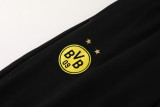 2024/25 BVB Black Hoody Zipper Jacket Tracksuit
