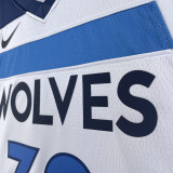 2023/24 Timberwolves TOWNS #32 White NBA Jerseys
