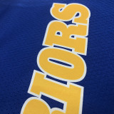 Warriors POOLE #3 Blue Retro NBA Jerseys