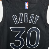 Warriors CURRY #30 Black Honor Edition NBA Jerseys