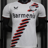 2023/24 Leverkusen Away White Player Version Soccer Jersey