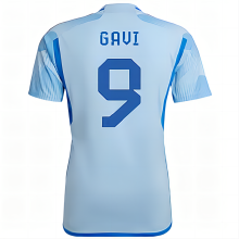 GAVI #9 Spain 1:1 Quality Away Fans Jersey 2022/23