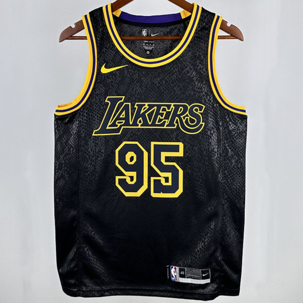 2024/25 Lakers TOSCANO #95 Black NBA Jerseys