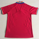 1994 România Red Retro Soccer Jersey