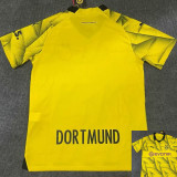 REUS #11 BVB UCL Version Yellow Fans Jersey 2023/24 背后广告在下