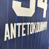 2024 ALL-STAR ANTETOKOUNMPO #34 Blue NBA Jerseys