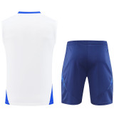 2025 Italy White Vest Training Jersey(A Set)