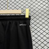 2024/25 Nk~ Black Pure Cotton Sports Trousers Zipper style