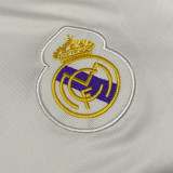 1984/85 RM White Home Retro Soccer Jersey