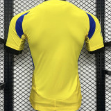 2024/25 Al Nassr Home Yellow Player Version Soccer Jersey