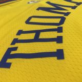 2018 Warriors THOMPSON #11 The Bay NBA Jerseys Hot Pressed