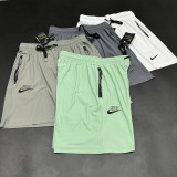 2024/25 Nk~ Dark Grey NBA Shorts Pants （Pockets Have Zippers）