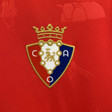 2024/25 Osasuna Home Red Fans Soccer Jersey