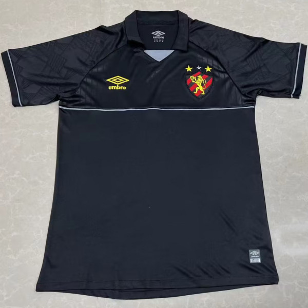 2023/24 Sport Recife Black Goalkeeper Soccer Jersey