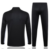2024 PSG Black Kids Sweater Tracksuit