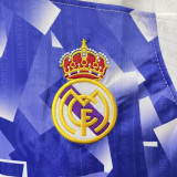 1996/97 RM White Third Retro Soccer Jersey