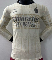 2023/24 AC Milan x PUMA x Pleasures 4Th Player Version Long Sleeve Jersey