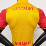 2023/24 Lens Home Yellow Player Version Soccer Jersey