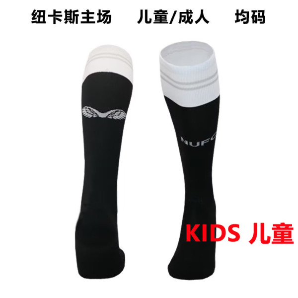 纽卡 2023/24 Newcastle Home Black Kids Sock