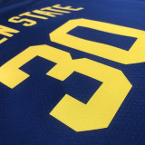 Warriors CURRY #30 Royal Blue NBA Jerseys