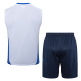2024/25 Italy White Vest Training Jersey(A Set)
