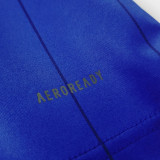2011 Universidad de Chile Commemorative Edition Blue Long Sleeve Retro Soccer Jersey