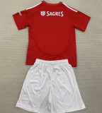 2024/25 Benfica Home Red Kids Soccer Jersey