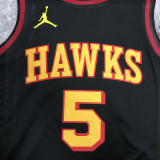 2023 Eagles MURRAY #5 Black NBA Jerseys