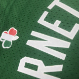 2007 Celtics GARNETT #5 Retro Green NBA Jerseys热压