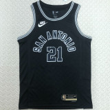 Spurs DUNCAN #21 Black NBA Jerseys
