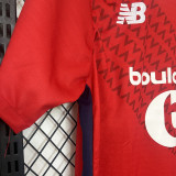 2024/25 Lille Home Red Fans Soccer Jersey