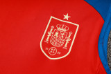 2024/25 Spain Red Vest Training Jersey(A Set)