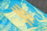 2025 RM Light Blue Jacket Tracksuit （喷墨龙）