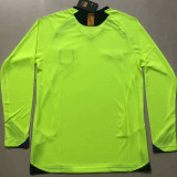 2005/06 BA Away Green Long Sleeve Retro Soccer Jersey