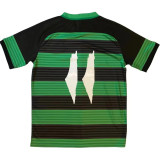 2024 Palestine Green Black Fans Soccer Jersey 阿拉伯文