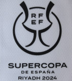 CAMPEONES #13 RM 1:1 Quality Home Supercopa de España Final Fans Jersey 2023/24 胸前小字+西班牙超级杯12右章