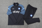 2024 Napoli Dark Blue Kids Sweater Tracksuit