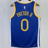 2023/24 Warriors PAYTON II #0 Blue NBA Jerseys