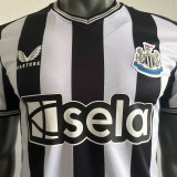 2023/24 Newcastle Home Player Version Soccer Jersey