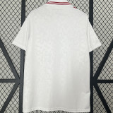 2024/25 Denmark Away White Fans Soccer Jersey