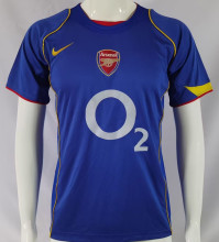 2004/05 ARS Away Blue Retro Soccer Jersey
