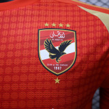 2024/25 Al Ahly Home Red Player Version Soccer Jersey 埃及国民