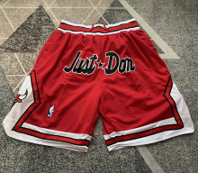 Bulls Red Four Bags NBA Pants