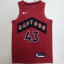 Toronto Raptors SIAKAM #43 Red Away NBA Jerseys