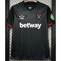 2024/25 West Ham Away Black Fans Soccer Jersey